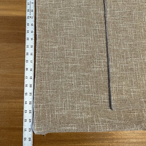 2-Pc Tweed Brown White Neutral Modern Farmhouse Throw Pillow Covers - Picture 6 of 11